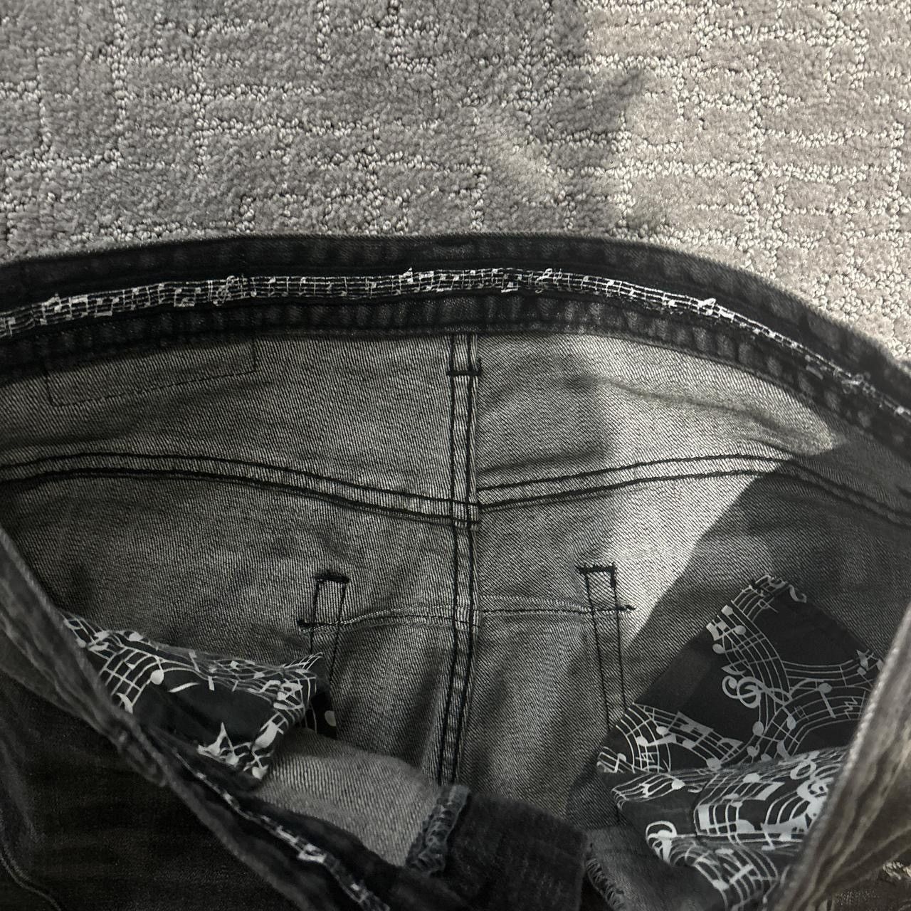Number (N)ine Number Nine Nano Universe Distressed Cropped Denim Jeans Size US 31 - 2 Thumbnail