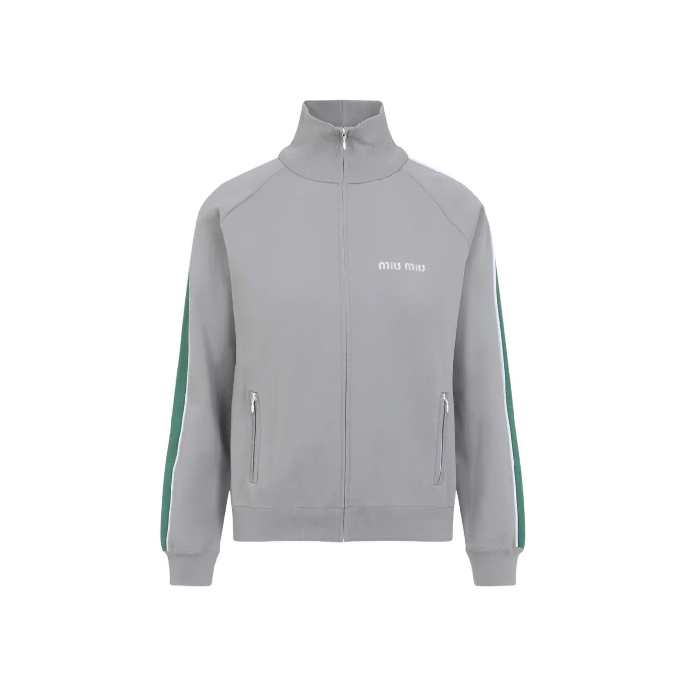 MIU MIU Gray Sweatshirt New