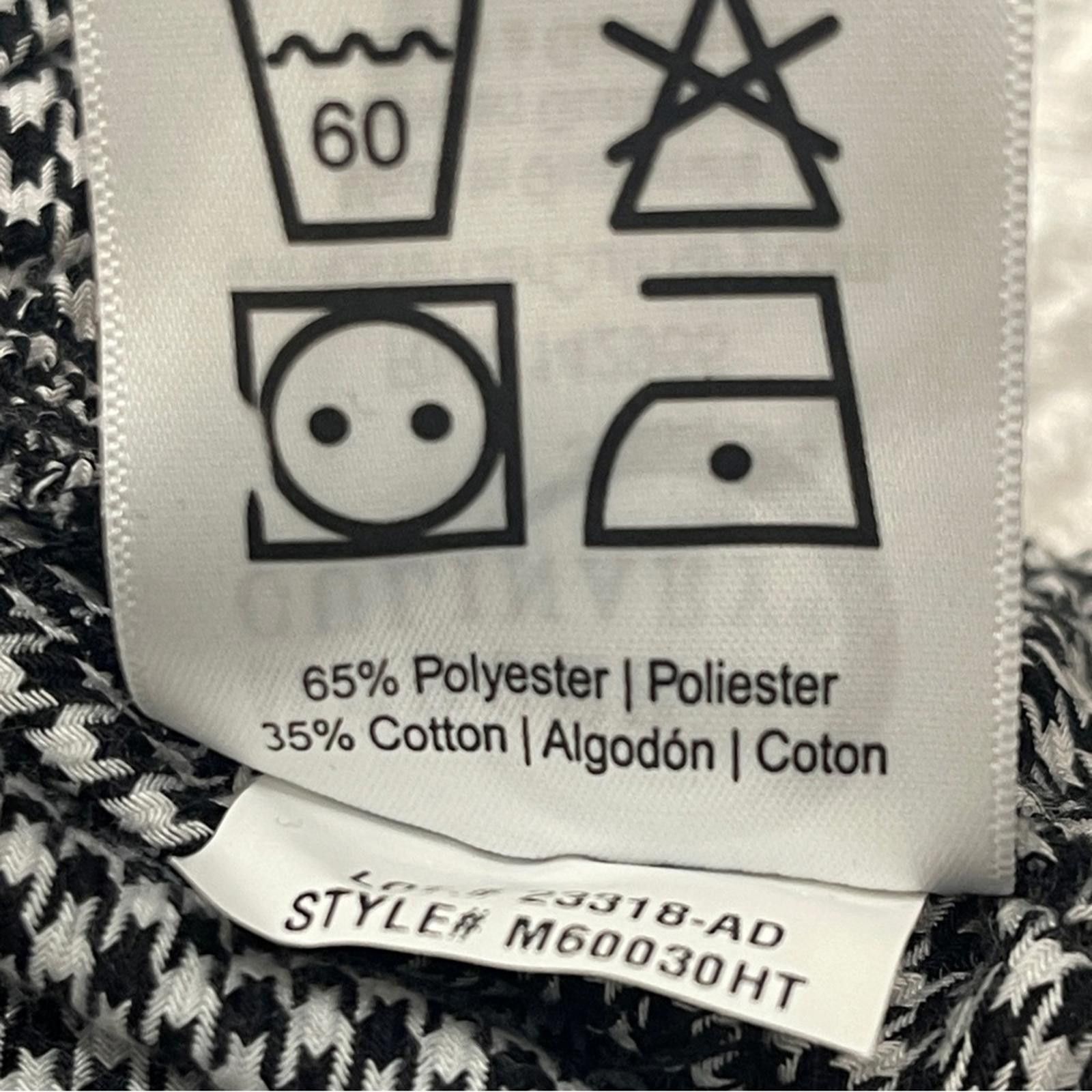 Other Mercer Culinary Black and White Checkered Pants NWT Size US 34 / EU 50 - 6 Thumbnail
