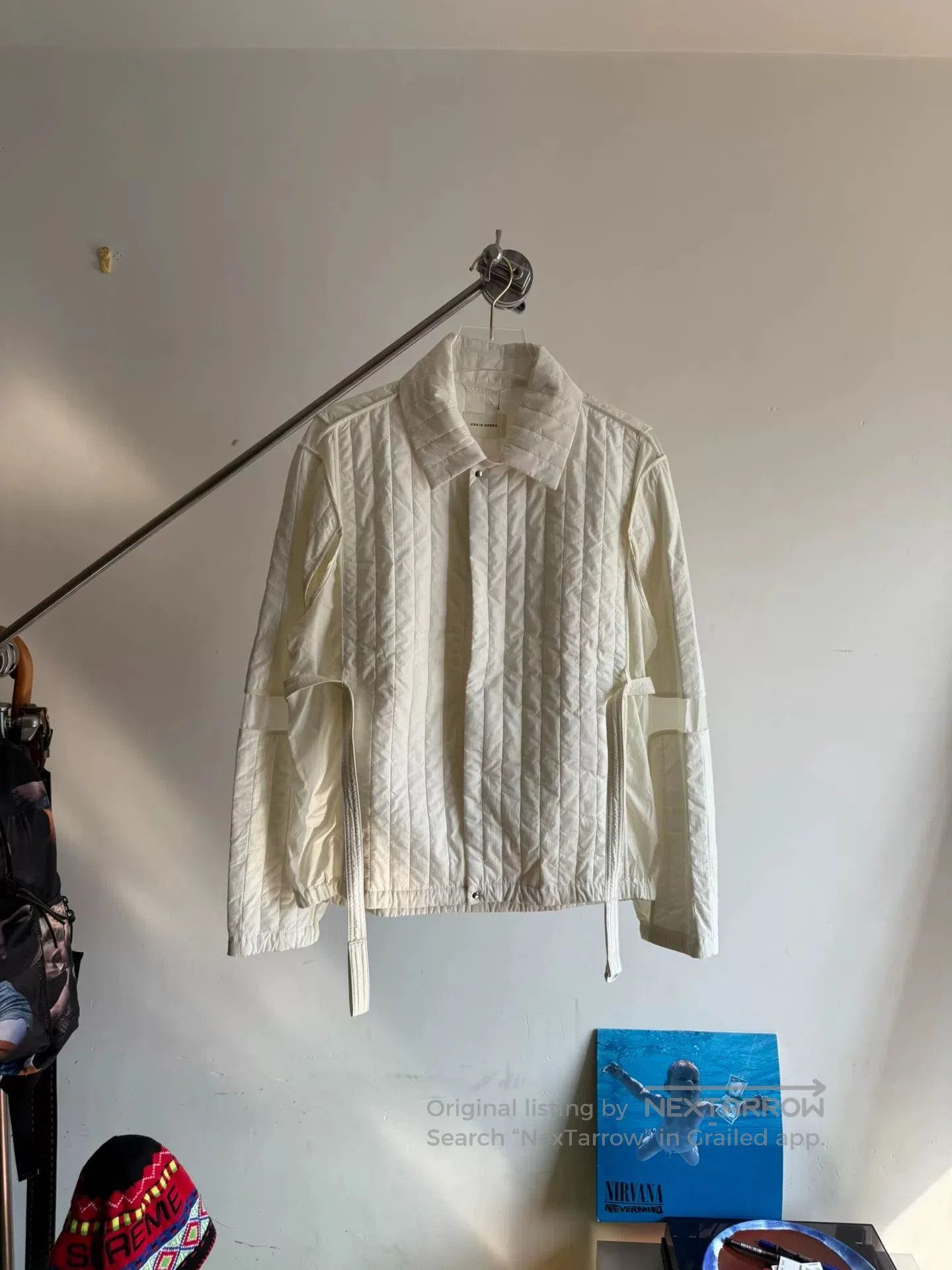 Craig Green Craig Green White Cotton Jacket Size M. Size US M / EU 48-50 / 2 - 1 Thumbnail