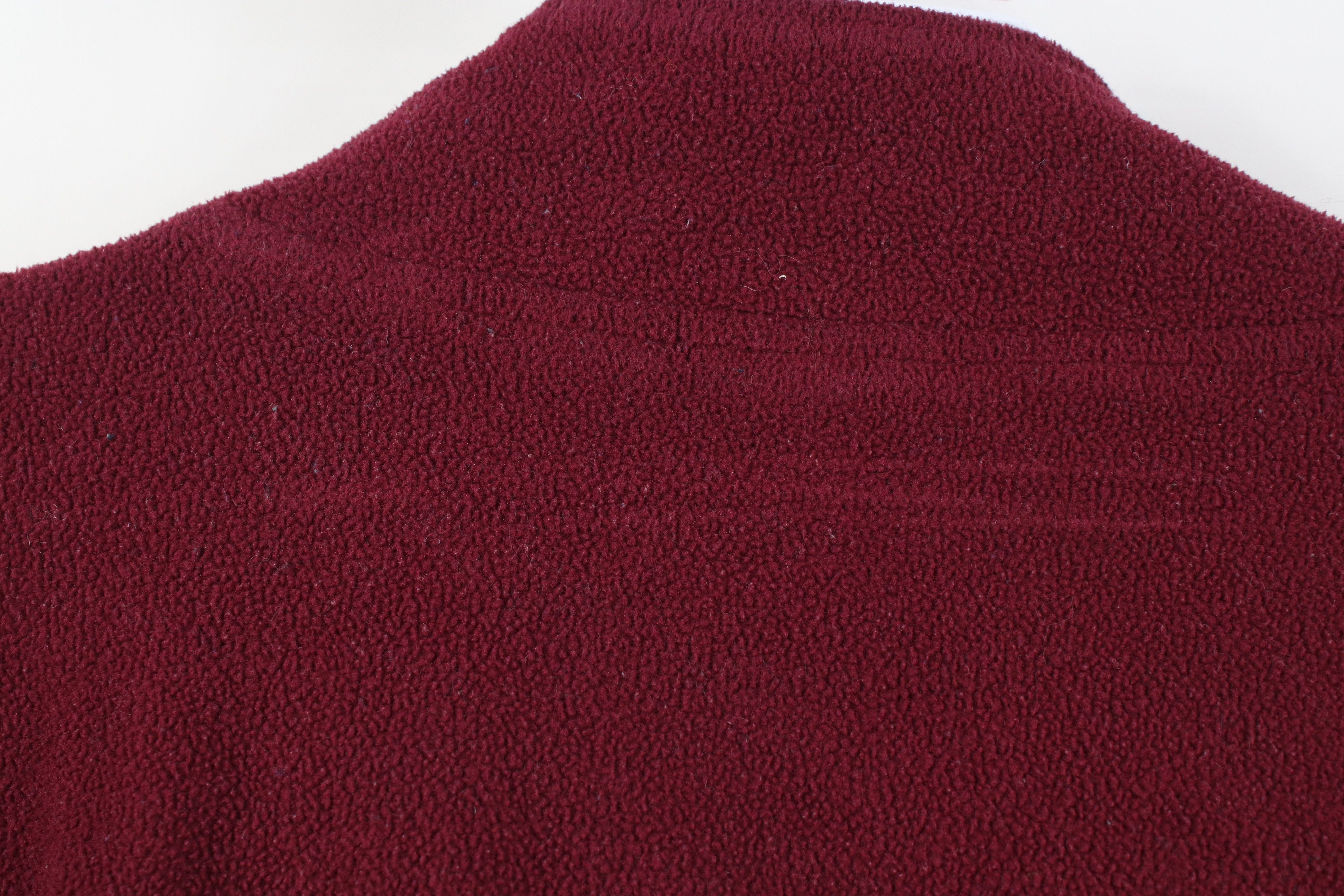 Vintage Vintage 90s Streetwear Block 1/4 Zip Fleece Pullover Sweater Size 3XL / US 20-22 - 7 Thumbnail