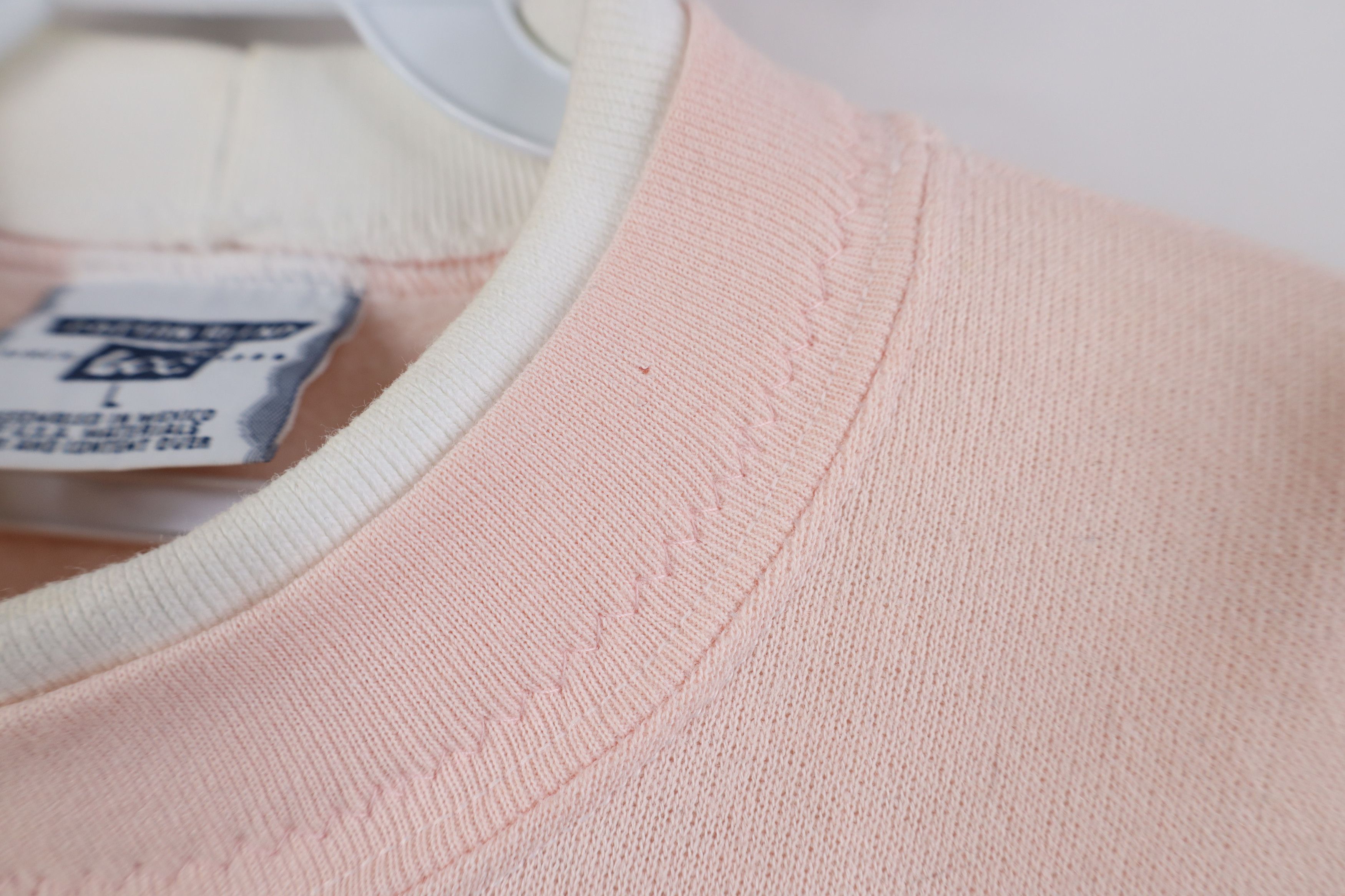 Vintage Vintage 90s Streetwear Butterfly Layered Sweatshirt Pink Size L / US 10 / IT 46 - 6 Thumbnail