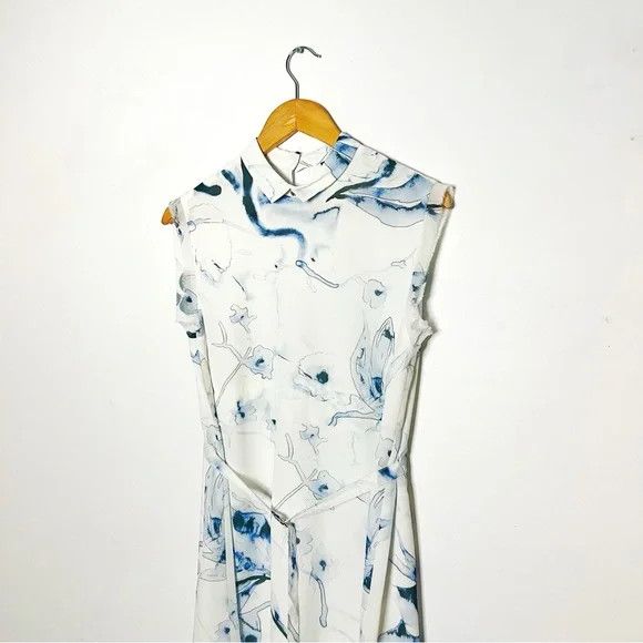 Diesel Diesel | Watercolor Effect Collared Dress Size S / US 4 / IT 40 - 7 Thumbnail