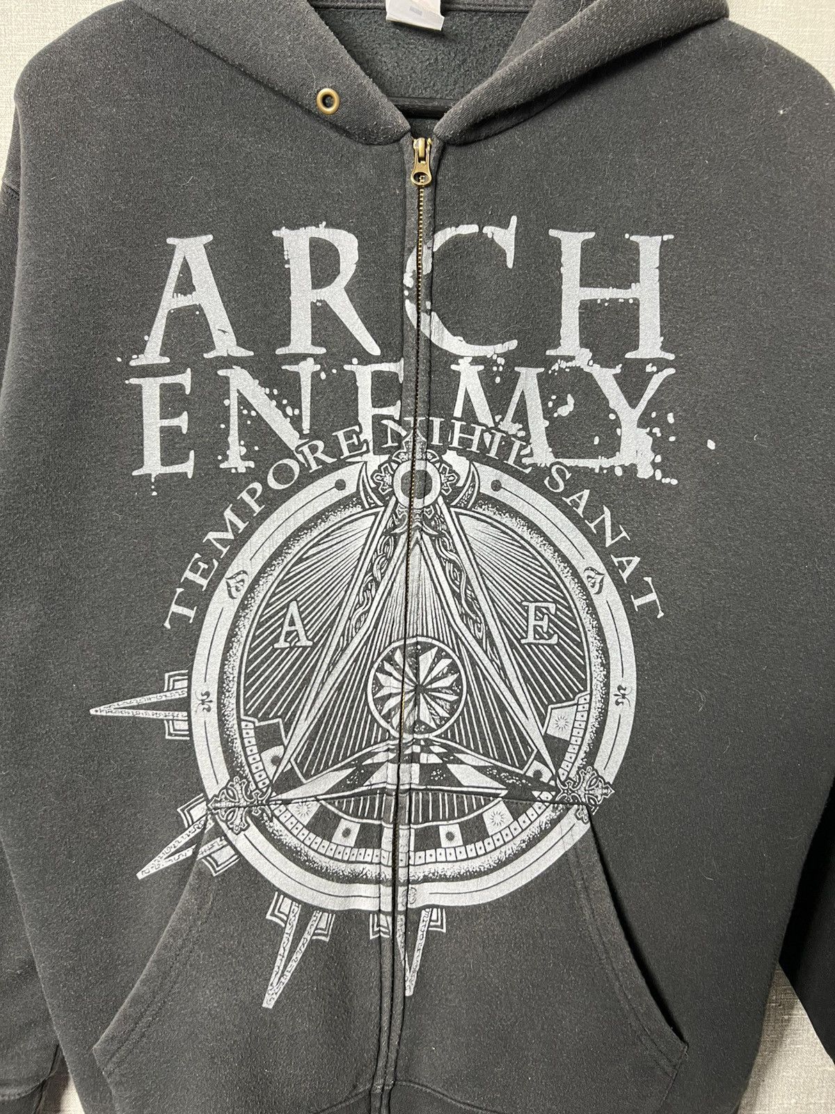 Band Tees Vintage Arch Enemy “War Eternal” Zip Up Hoodie Size US L / EU 52-54 / 3 - 3 Thumbnail