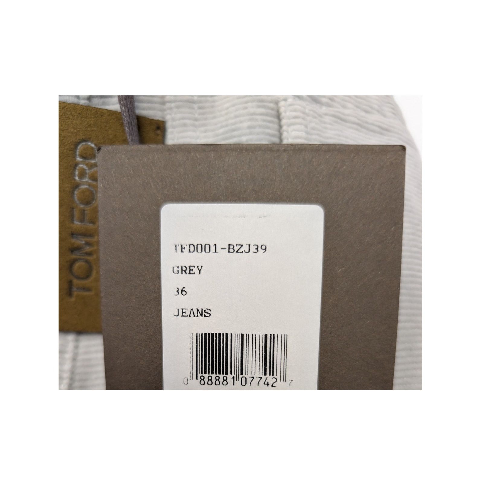 Tom Ford o1rshd1 Slim Jeans in Grey Size US 36 / EU 52 - 23 Thumbnail