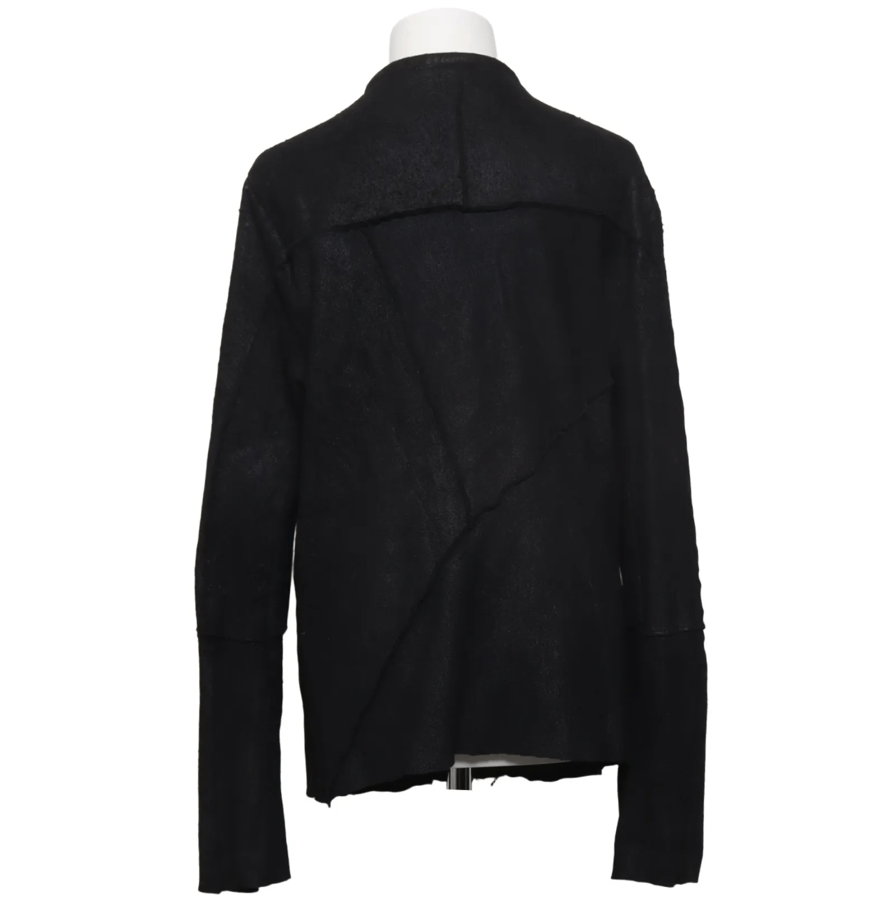 Nostra Santissima Leather Blend Zip Jacket Black Size 50, Nostra Santissima – Size US M / EU 48-50 / 2 - 4 Thumbnail