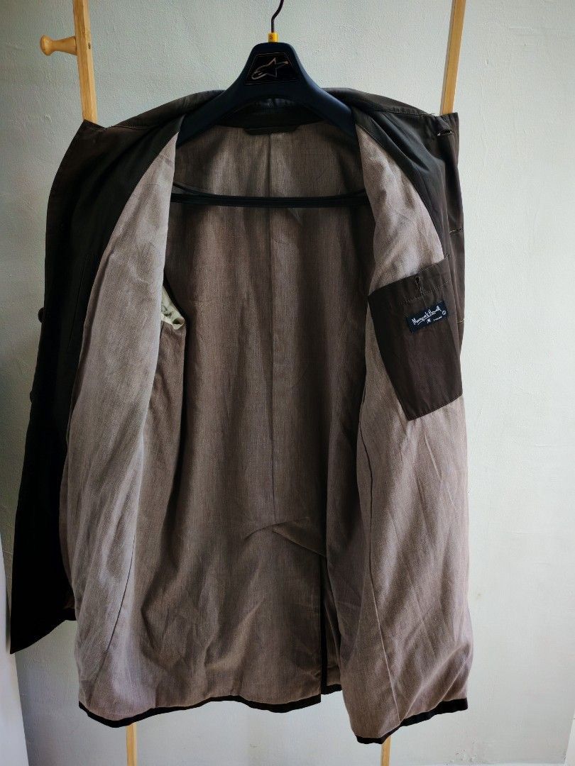 Margaret Howell Margaret Howell Olive Green Long Coat Made in England Size US L / EU 52-54 / 3 - 7 Thumbnail