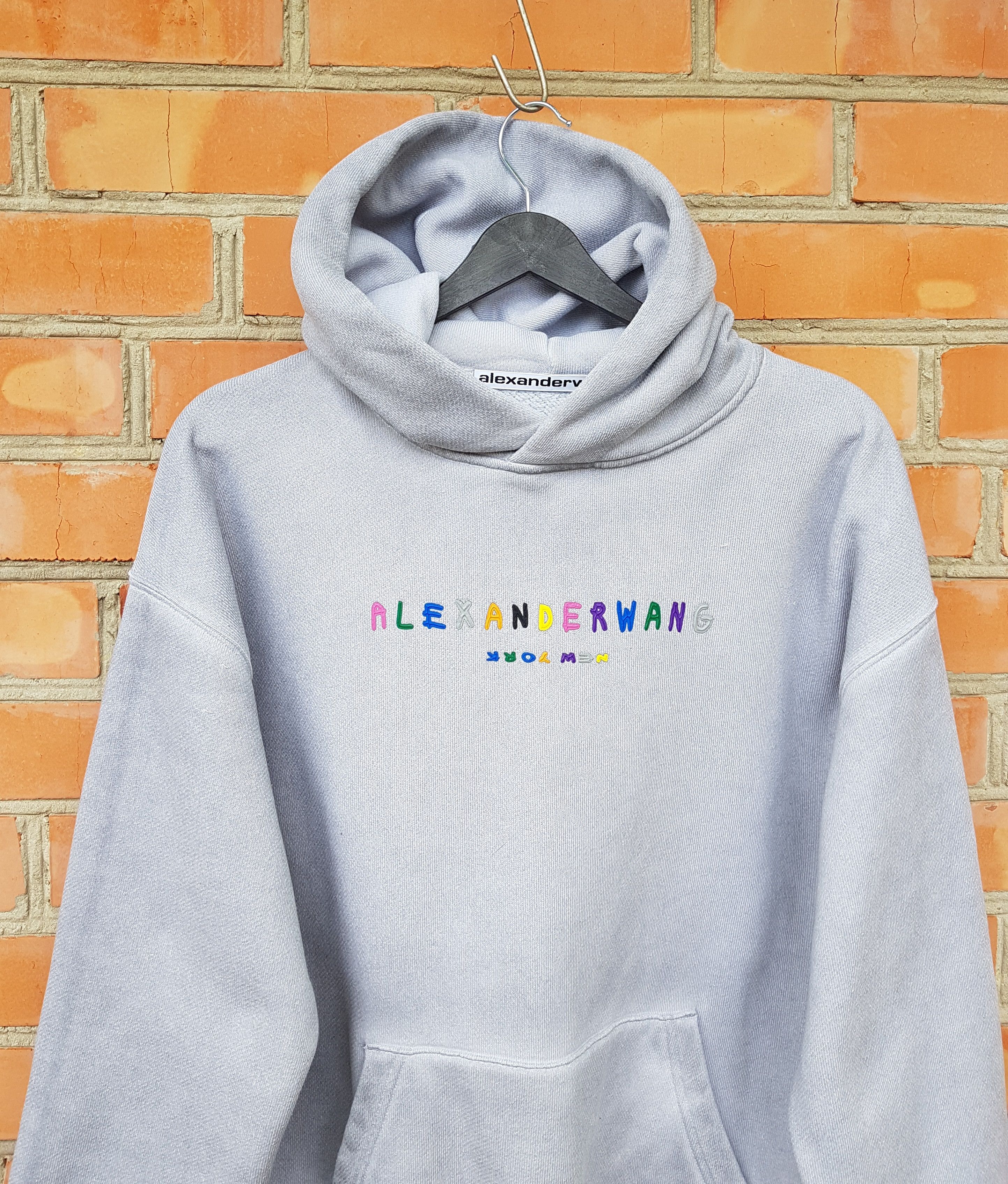 Alexander Wang Alexander Wang Women's Logo Detailed Hoodie Sweatshirt XXS Size XXS / US 00 / IT 34 - 2 Thumbnail