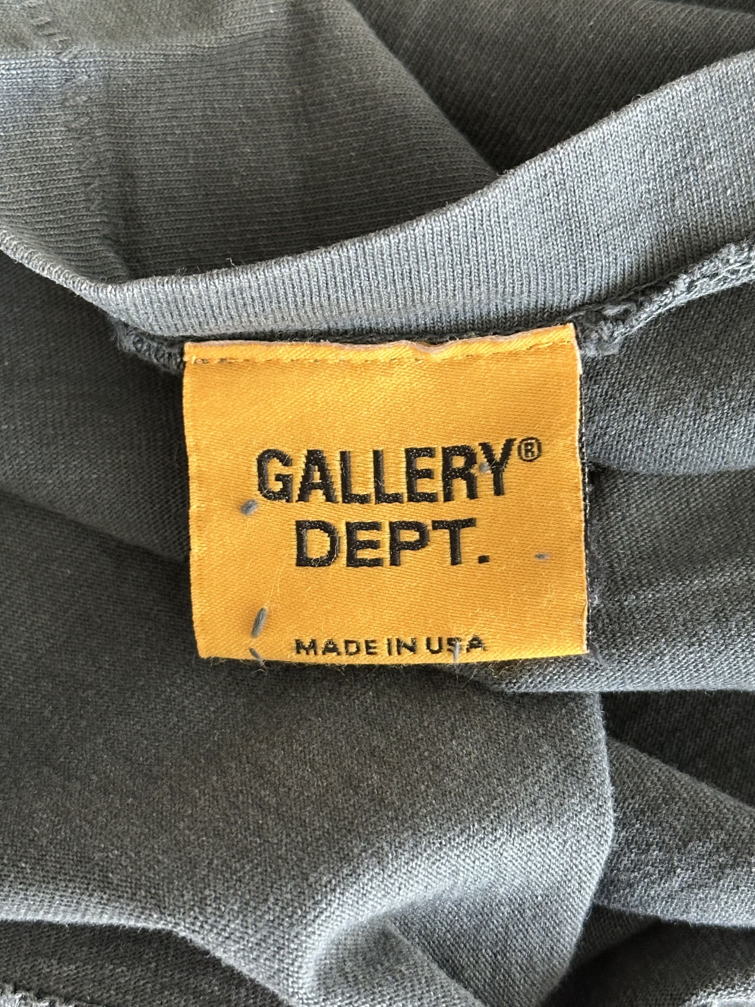 Gallery Dept. Washed Black & Red Art That Kills Stack Logo T-Shirt Size US S / EU 44-46 / 1 - 3 Thumbnail