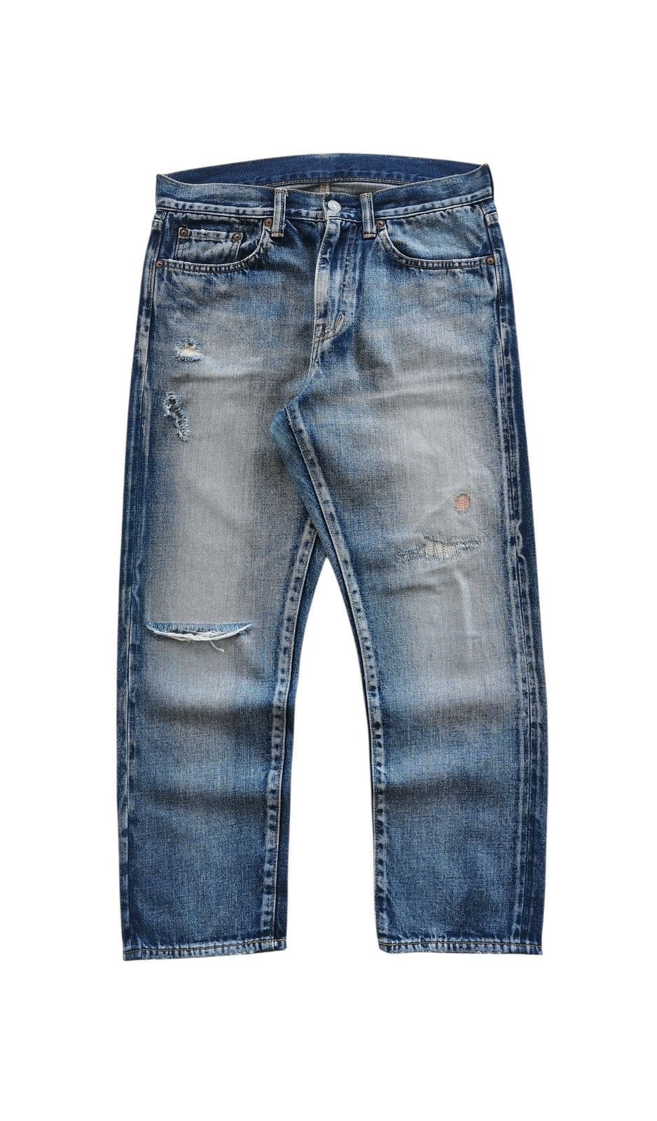 Eternal Eternal Deep Blue Selvedge Denim Jeans Size US 30 / EU 46 - 1 Thumbnail