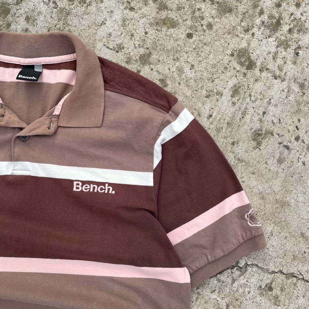 Bench Vintage Trend Striped Polo Bench Size L Grunge Avantgarde Size US L / EU 52-54 / 3 - 9 Thumbnail