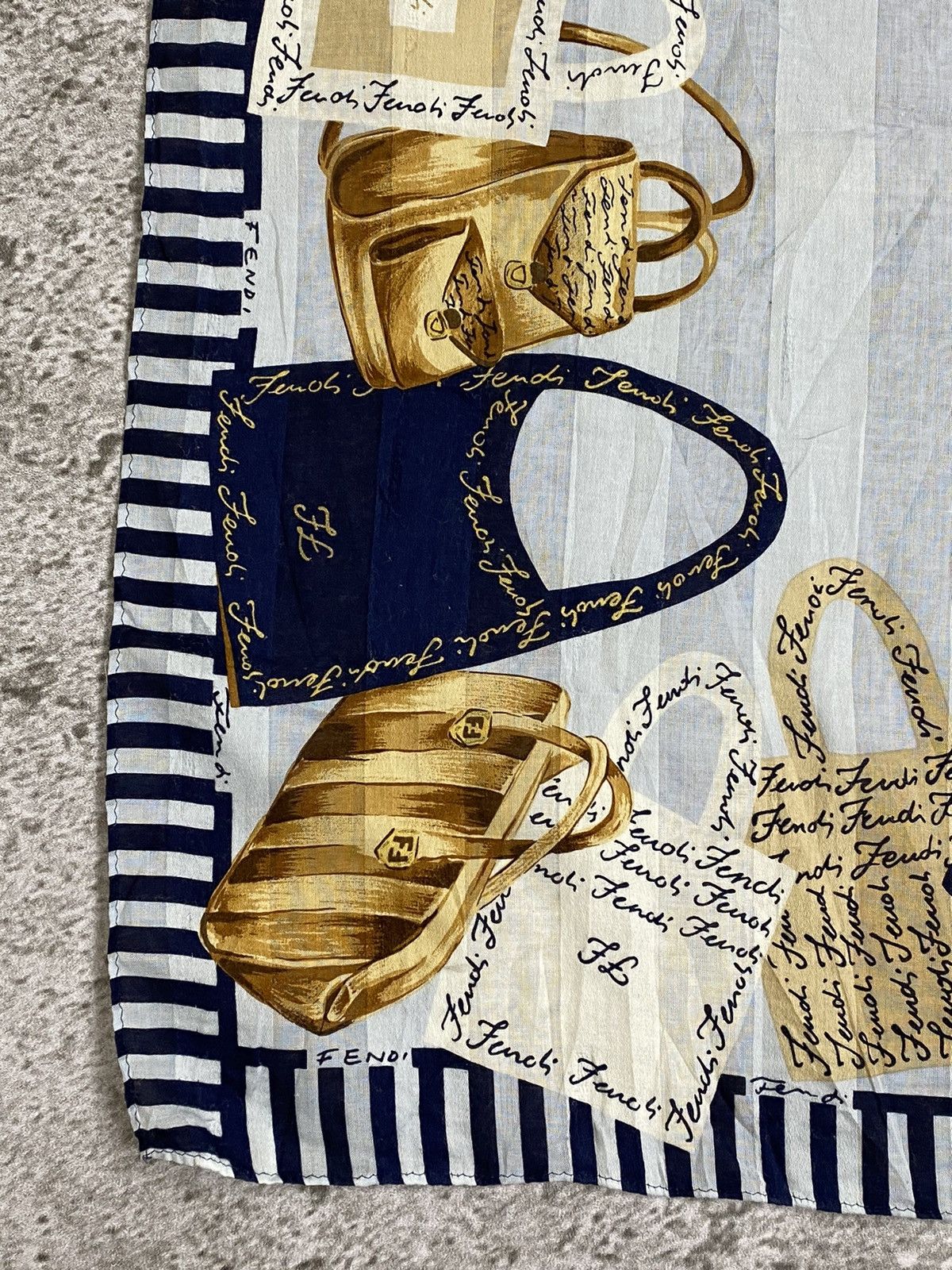 Fendi Fendi Handkerchief / Bandana / Neckerchief Size ONE SIZE - 4 Thumbnail