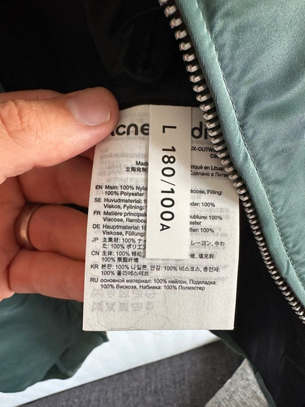 Acne Studios Acne X HFD Bomber Jackets Size US L / EU 52-54 / 3 - 4 Thumbnail
