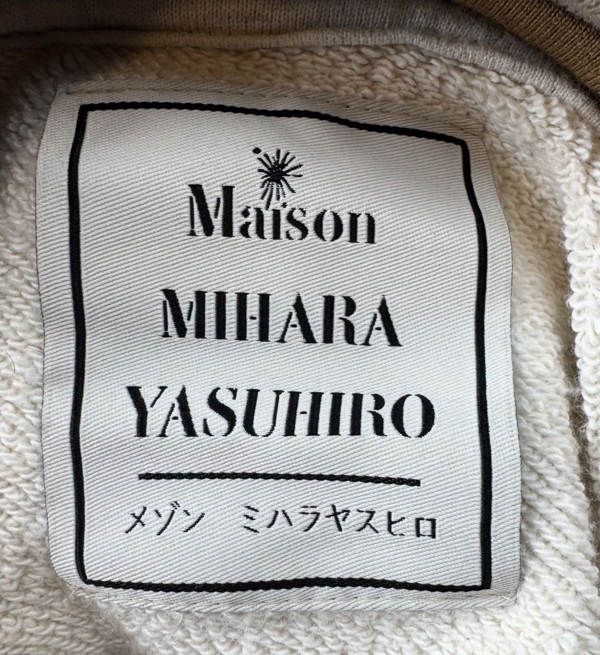 Maison MIHARA YASUHIRO Maison Mihara Yasuhiro Combined Graffiti Hoodie AW22 Size US L / EU 52-54 / 3 - 6 Thumbnail