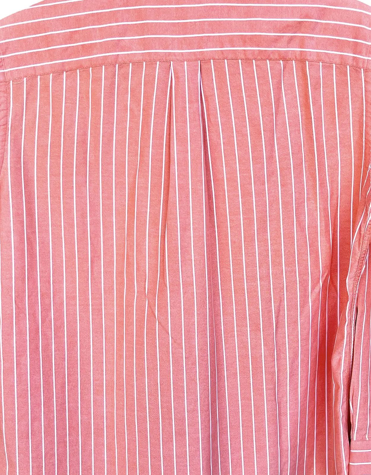 Burberry 🔥 pink salmon Burberry London striped shirt size xl Size US XL / EU 56 / 4 - 5 Thumbnail