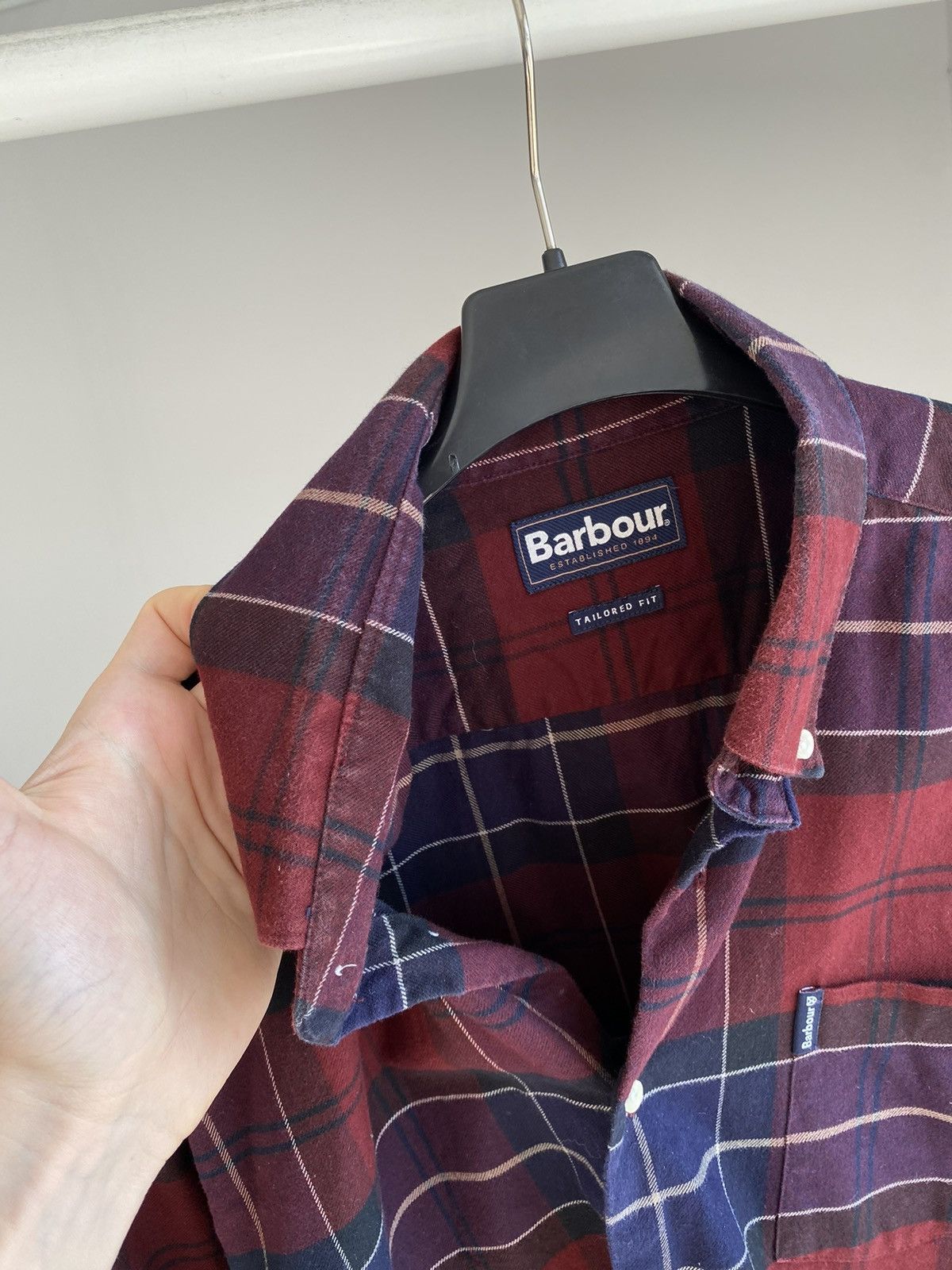 Barbour Barbour Flannel Checkered Shirt Size US L / EU 52-54 / 3 - 4 Thumbnail