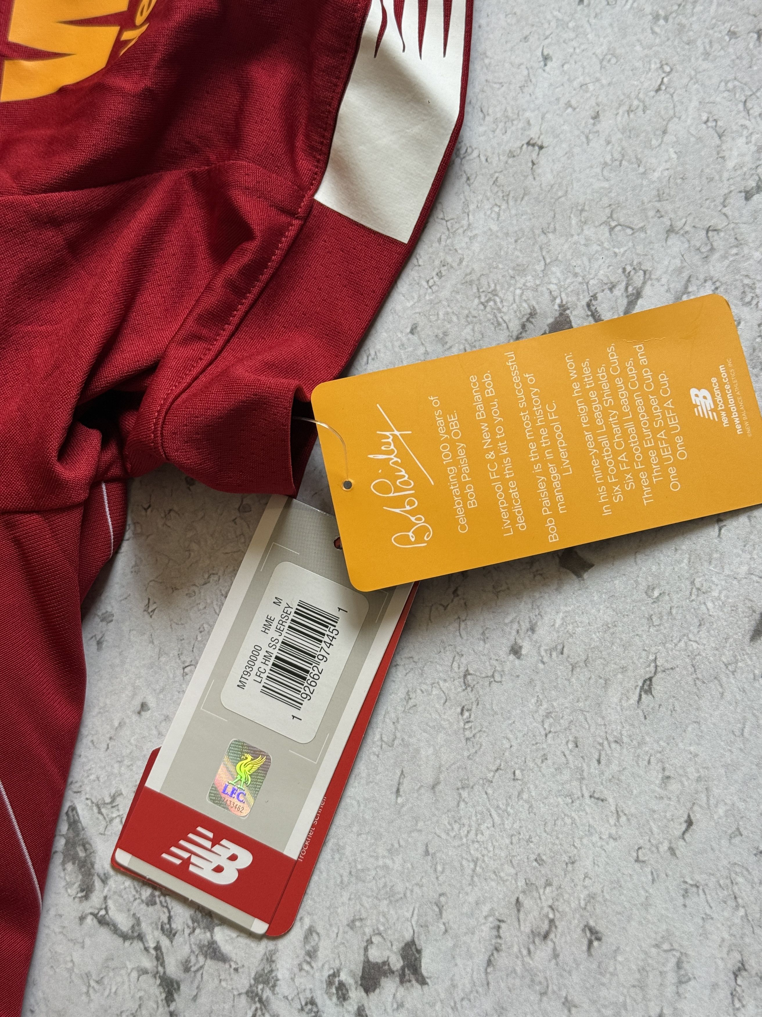 New Balance LIVERPOOL 2019 2020 FOOTBALL SHIRT SOCCER JERSEY M Size US M / EU 48-50 / 2 - 5 Thumbnail