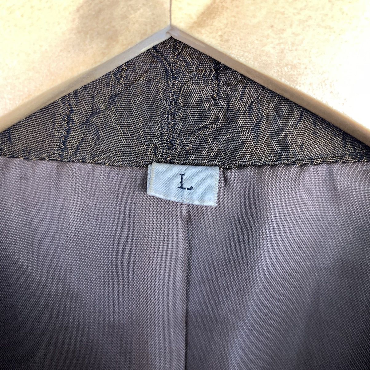 Designer × Japanese Brand × Vintage Vintage Bronze Textured Blazer Jacket Size US L / EU 52-54 / 3 - 10 Thumbnail