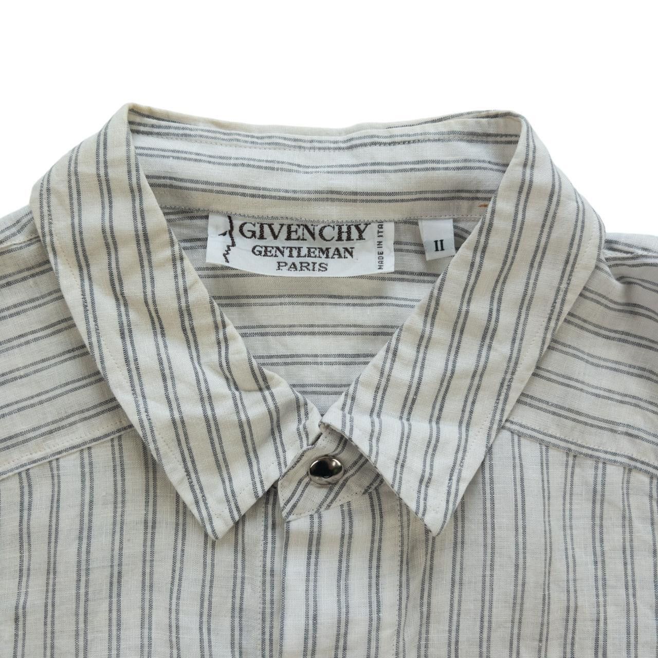 Givenchy Vintage Givenchy Stripe Jacket Size L Size US L / EU 52-54 / 3 - 3 Thumbnail