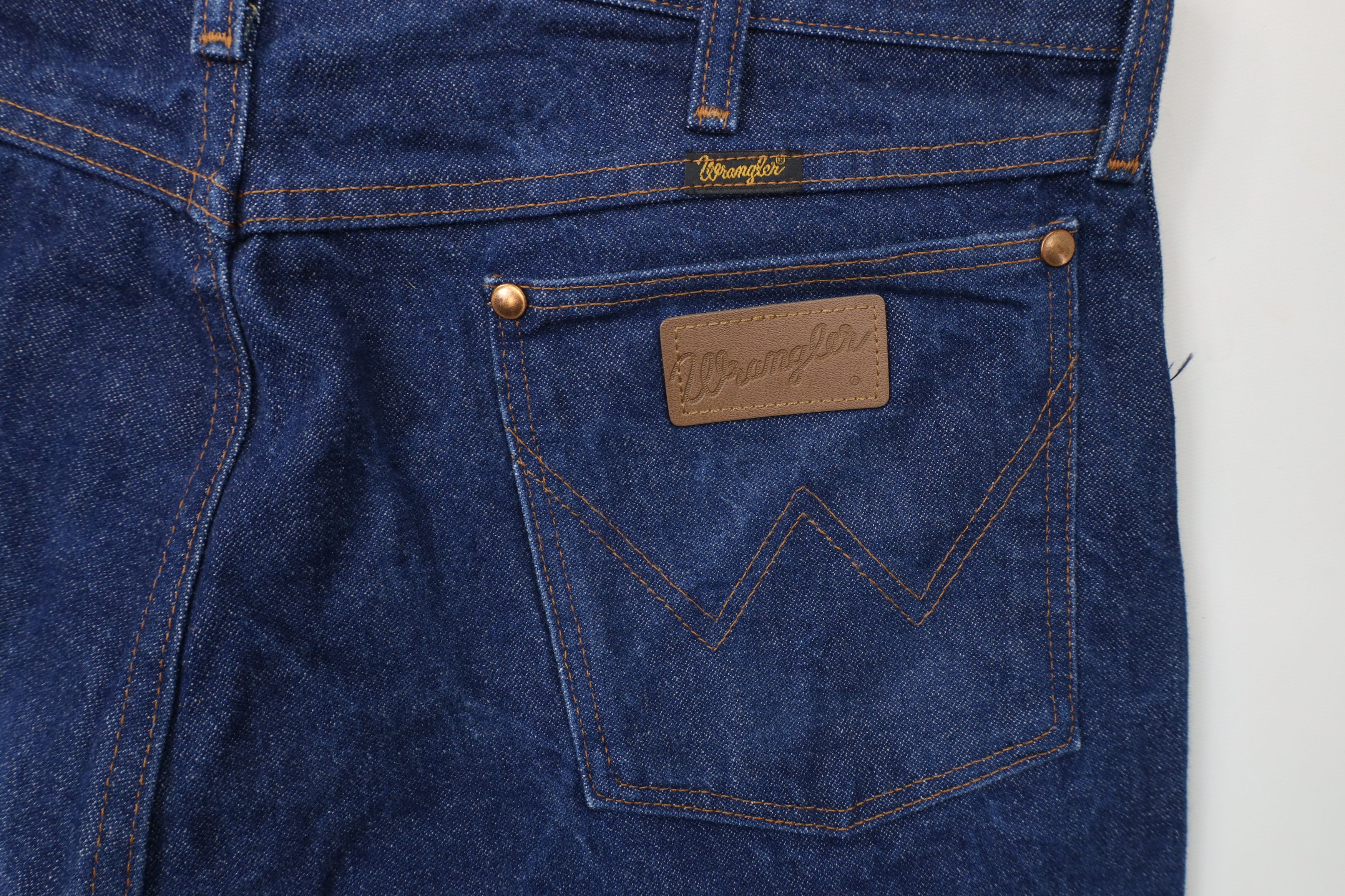 Vintage × Wrangler Vintage 90s Wrangler Bootcut Denim Jeans Blue Cotton USA Size US 38 / EU 54 - 12 Thumbnail