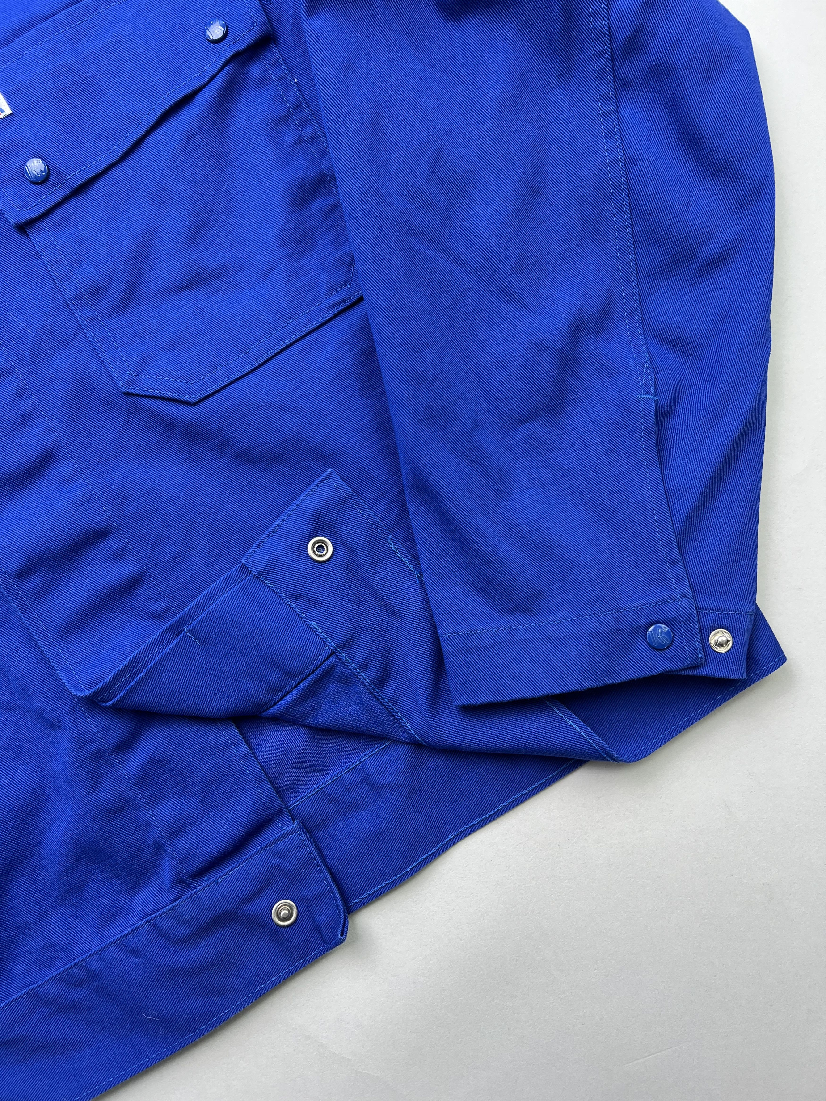 Vintage French Work Short Jacket Vintage Bleu De Travail Size US M / EU 48-50 / 2 - 7 Thumbnail