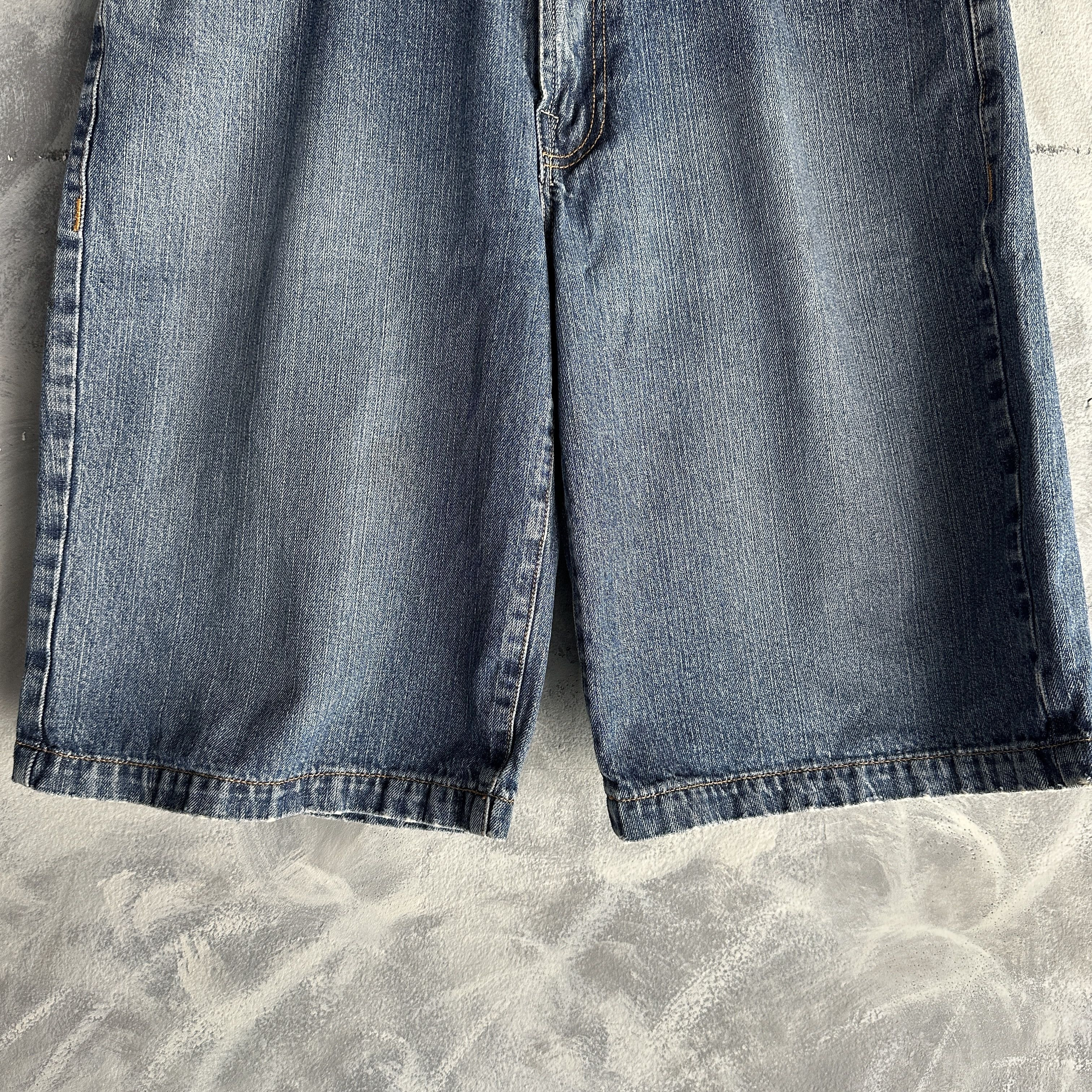 Enyce Vtg Y2K Enyce Baggy Jean Short Jorts Hip Hop Skater Grunge Size US 36 / EU 52 - 4 Thumbnail