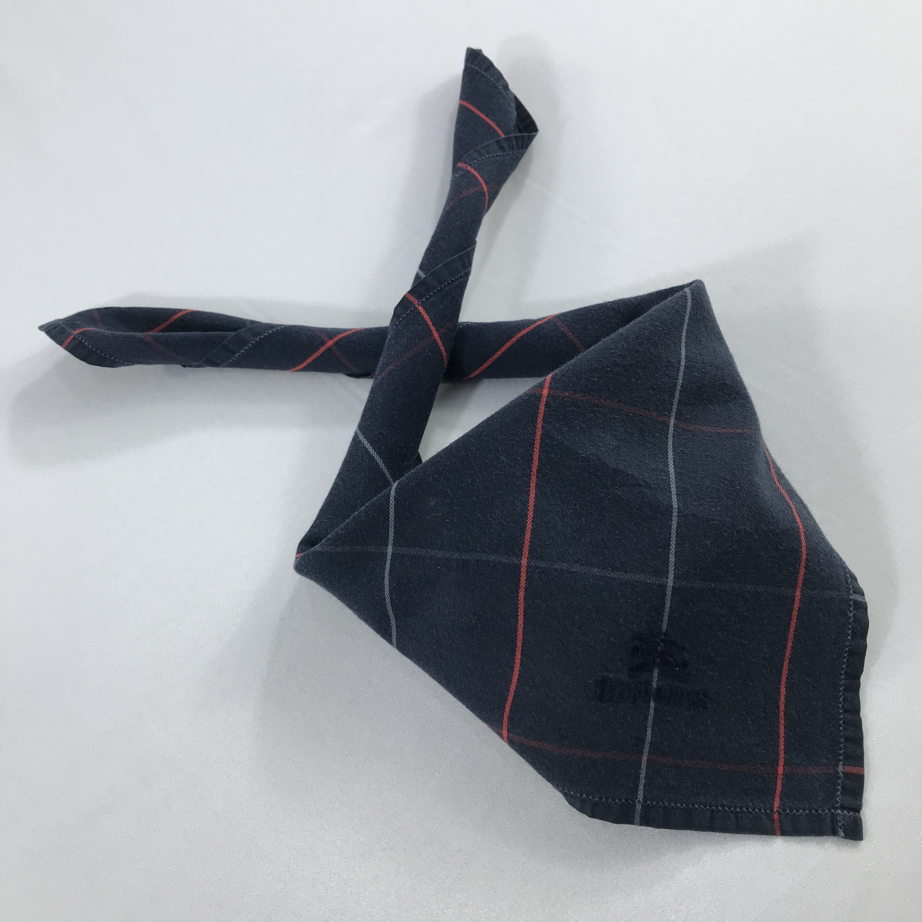 Burberry × Vintage Burberry Bandana / Handkerchief / Neckerchief - S2097 Size ONE SIZE - 4 Thumbnail