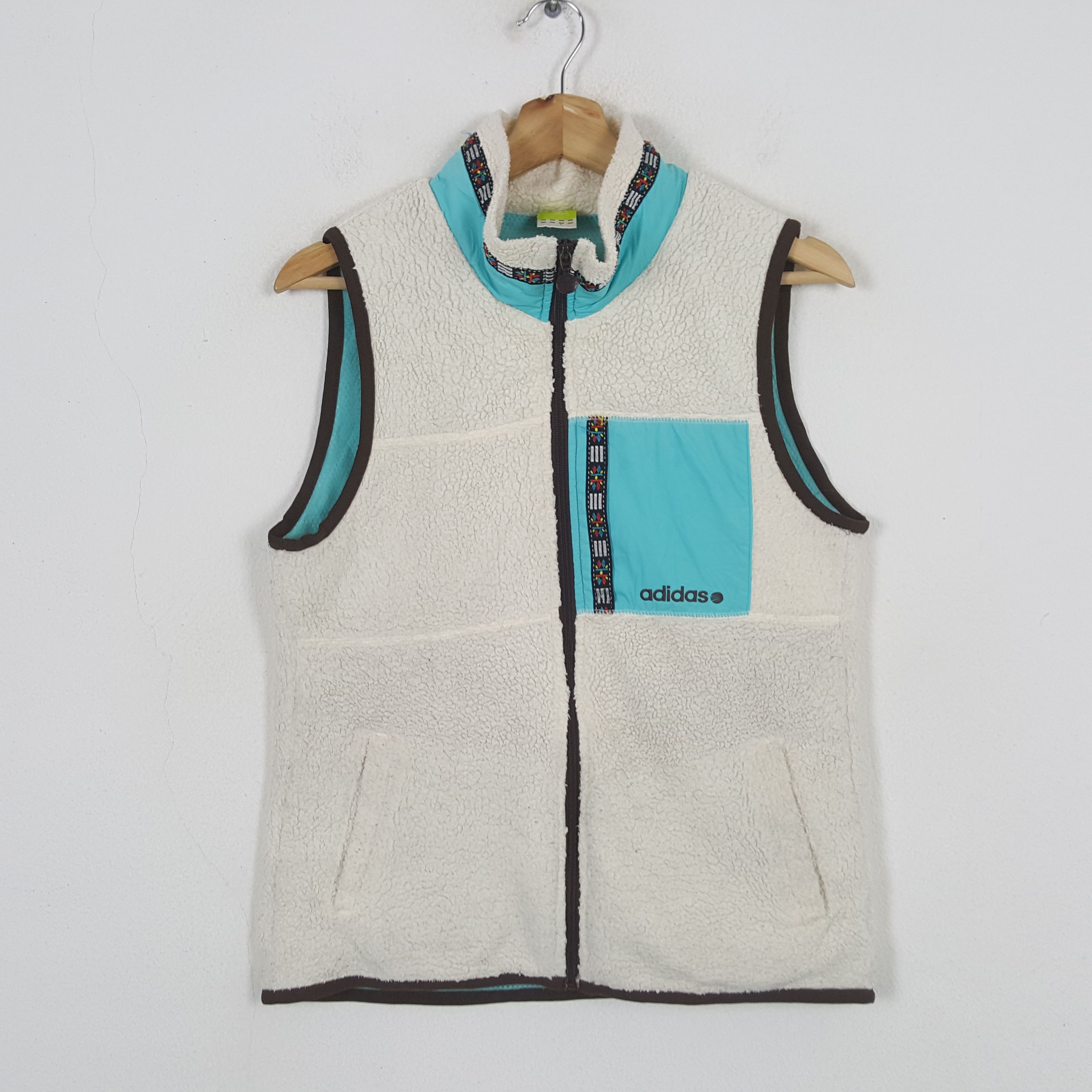 Adidas × Vintage × Yohji Yamamoto Vintage ADIDAS X YOHJI YAMAMOTO Sherpa Vest c282n26 Size US XS / EU 42 / 0 - 3 Thumbnail