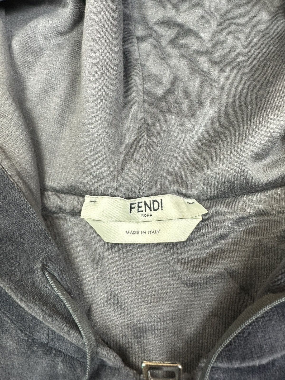 Fendi Fendi Grey Full zip Size US M / EU 48-50 / 2 - 4 Thumbnail