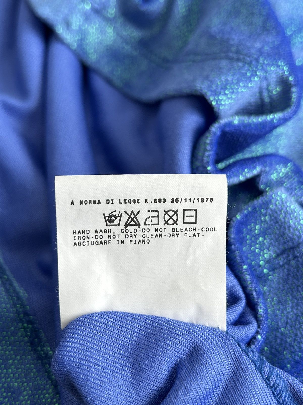 Versace × Vintage Versace Vintage Rare Glitter Top Shine 90s 80s Size M / US 6-8 / IT 42-44 - 9 Thumbnail