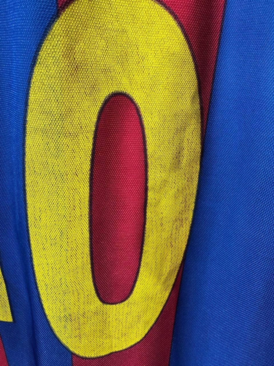 Vintage Vintage FC Barcelona #10 Rivaldo Soccer Jersey Shirt Size US L / EU 52-54 / 3 - 24 Thumbnail