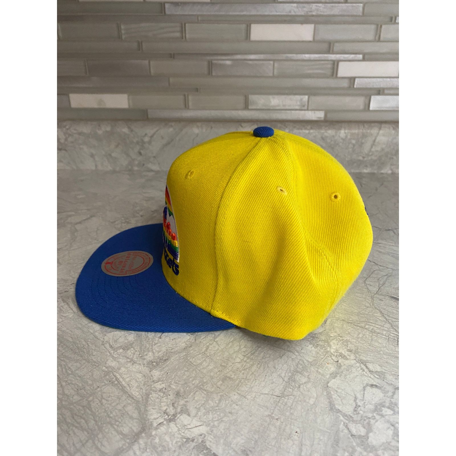 Mitchell & Ness NWOT Denver Nuggets Retro Logo Mitchell & Ness Snapback Hat Size ONE SIZE - 4 Thumbnail
