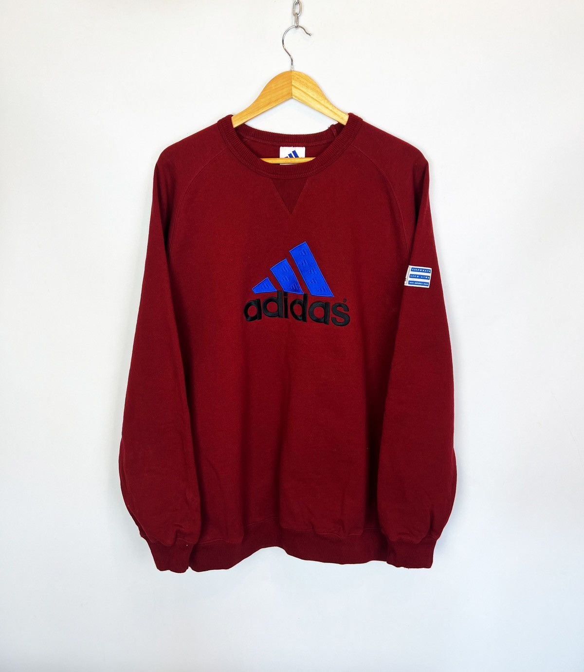 Vintage Adidas Big Logo Y2K Sweatshirt