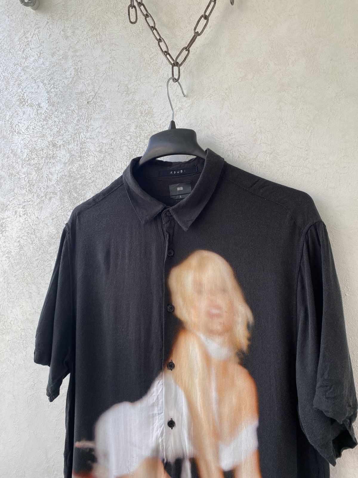 Ksubi Ksubi Marilyn Monroe Pin Up Camp Shirt Size US L / EU 52-54 / 3 - 4 Thumbnail