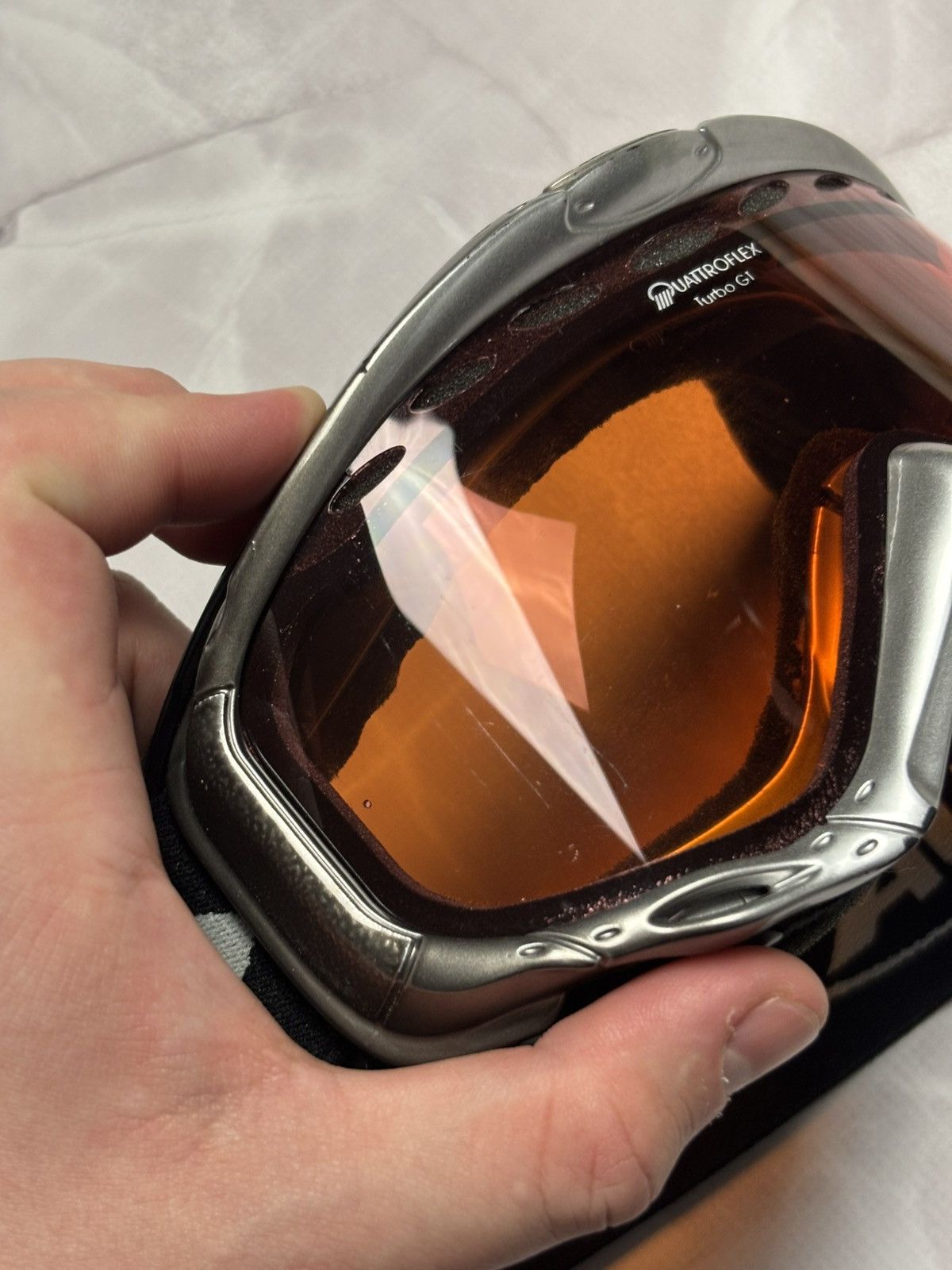 Other Alpina Quattroflex Turbo GT Snowboard Ski Goggles Glasses Size ONE SIZE - 4 Thumbnail