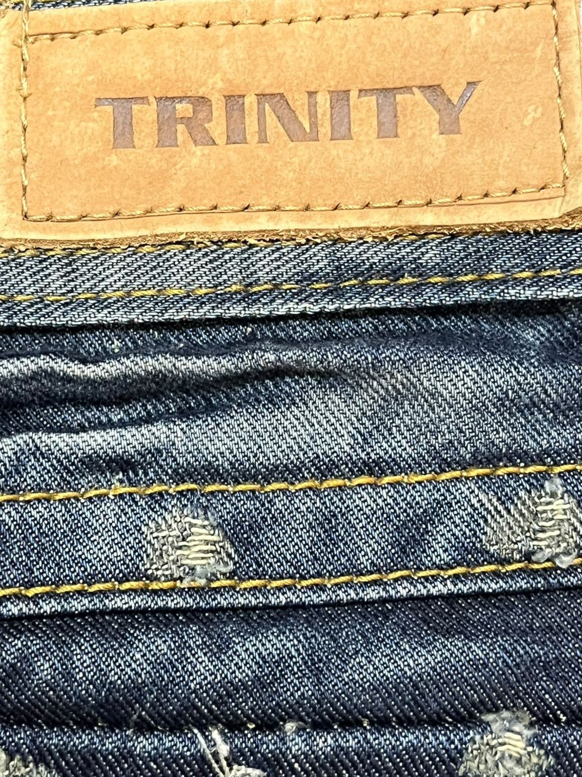 Trinity The Label Vintage Trinity Jeans Whiskers Denim Size US 32 / EU 48 - 9 Thumbnail