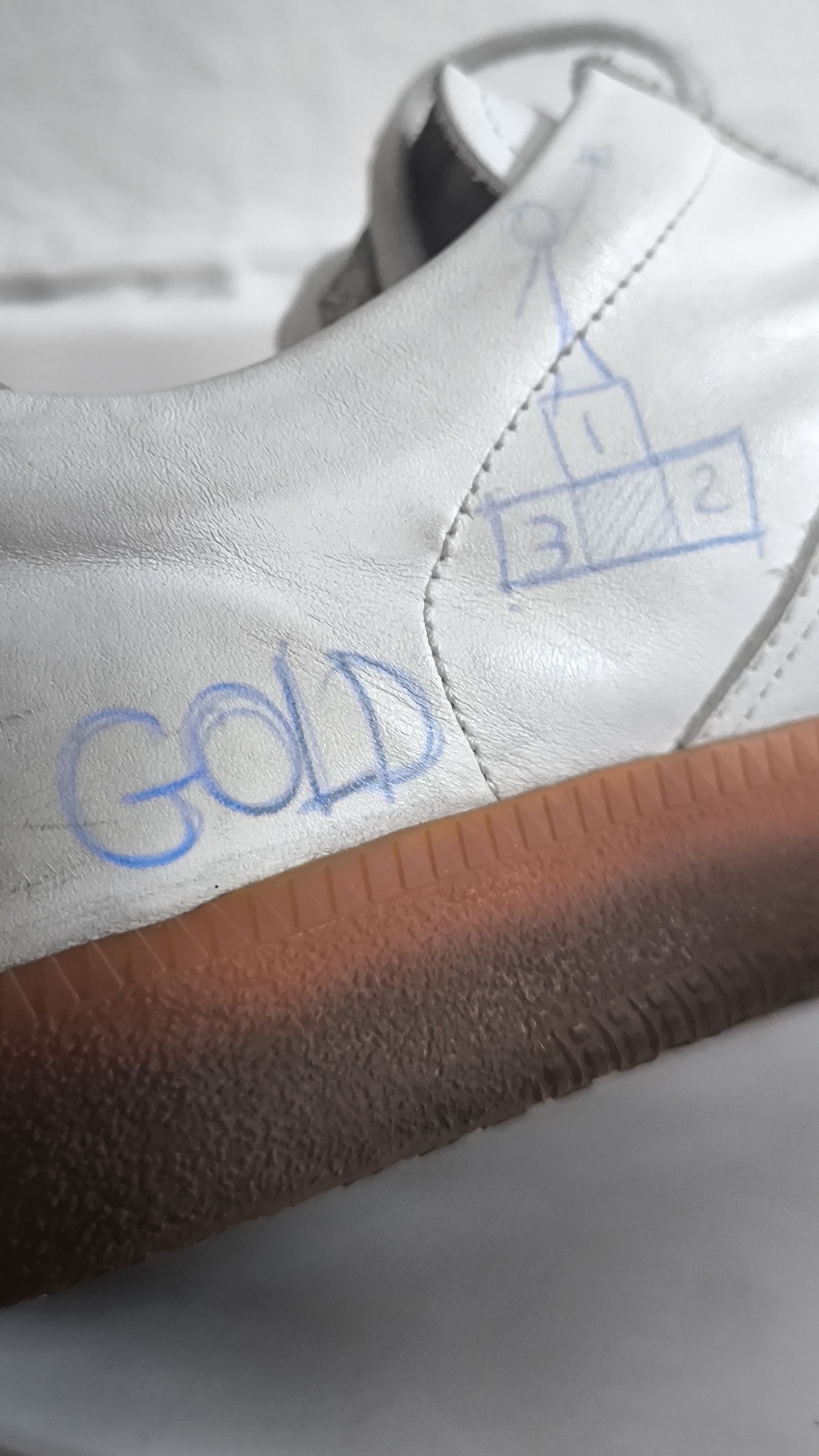 Maison Margiela 1/1 Unique Hand Drawn 2006 Turin Olympic Games Size US 9 / EU 42 - 13 Thumbnail