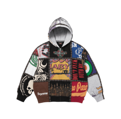 GOODENOUGH × Supreme SUPREME GOODENOUGH PATCHWORK HOODED JACKET