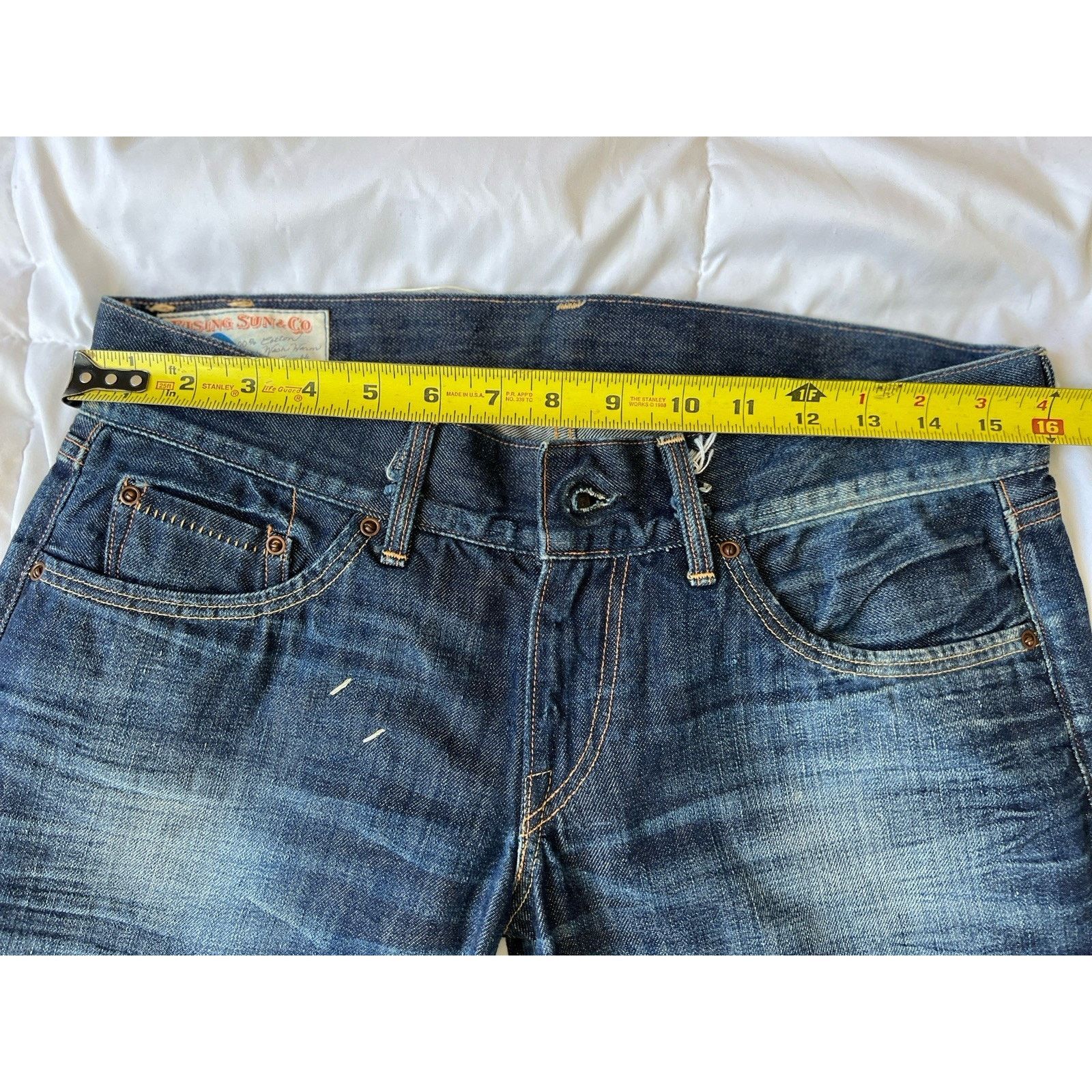 Rising Sun & Co. Rising Sun & Co Selvedge Denim Jeans LA USA Mens 32x34 NWOT Size US 32 / EU 48 - 10 Thumbnail