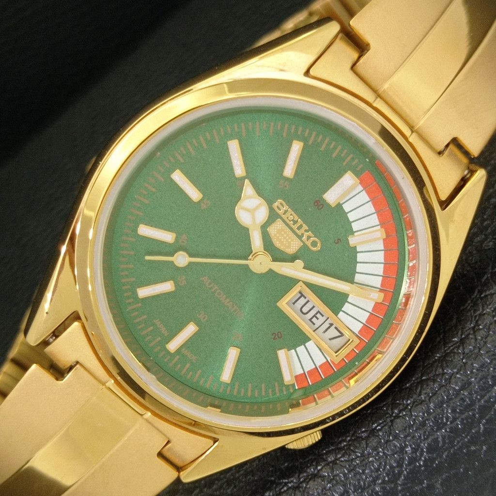 Seiko REFURBISHED VINTAGE SEIKO 5 AUTO JAPAN MENS WATCH a440681 Size 36 - 1 Thumbnail