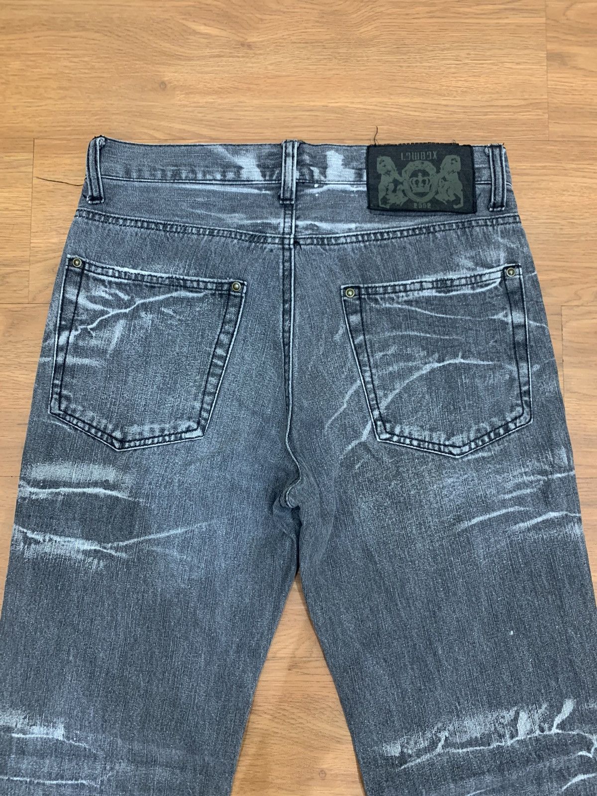 GOSTAR DE FUGA × LOWBOX × PPFM Lowbox grey washed denim japanese jeans Size US 30 / EU 46 - 8 Thumbnail