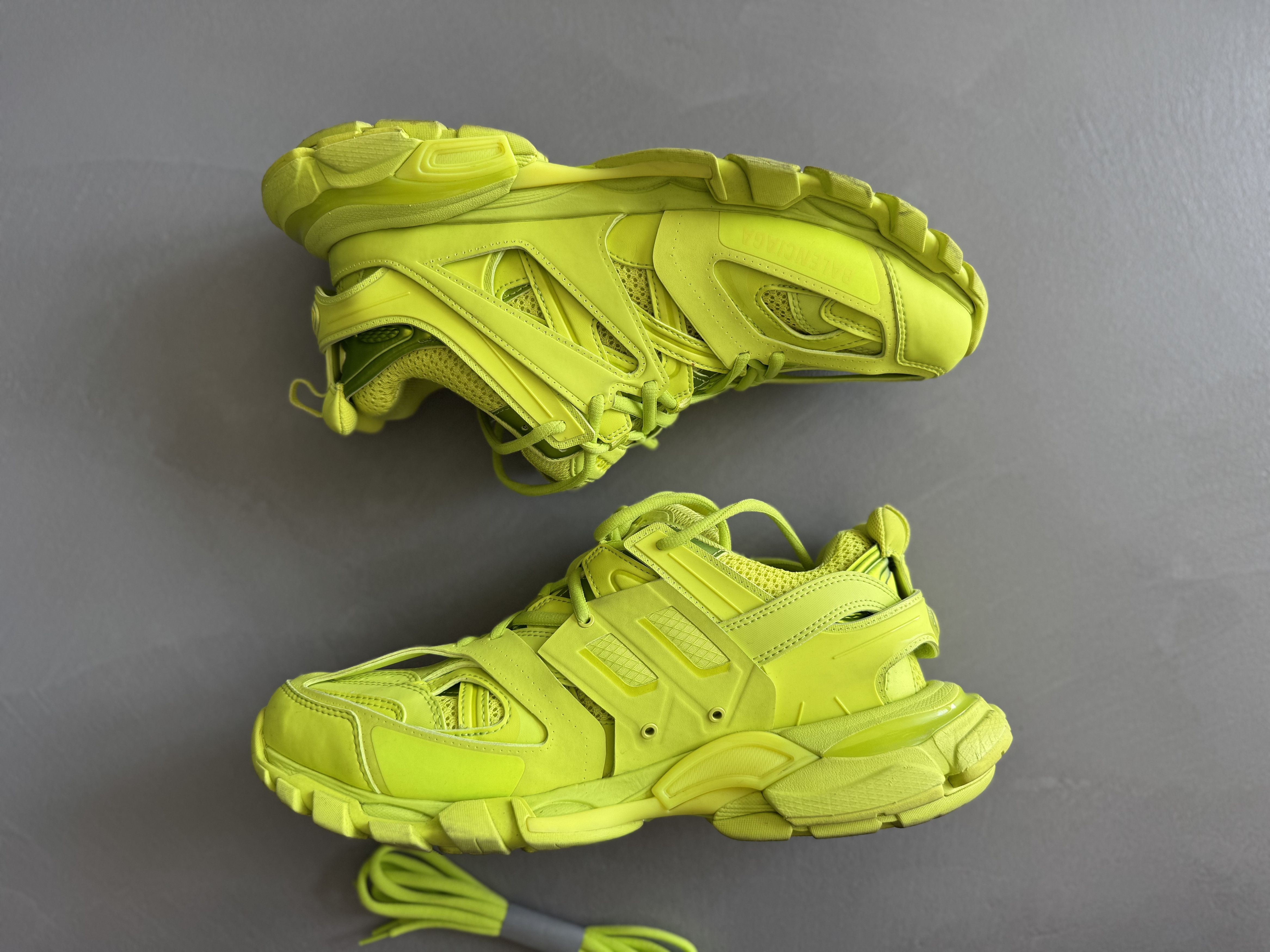 Balenciaga Balenciaga Track Neon Yellow Sneakers Fluorescent Size US 10 / EU 43 - 5 Thumbnail