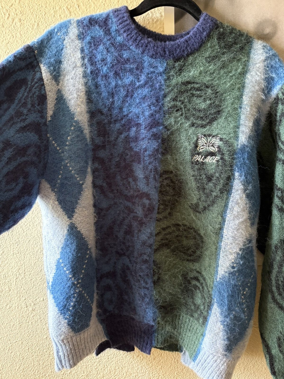 Palace x Needles Hairy Knit Sweater Size Small