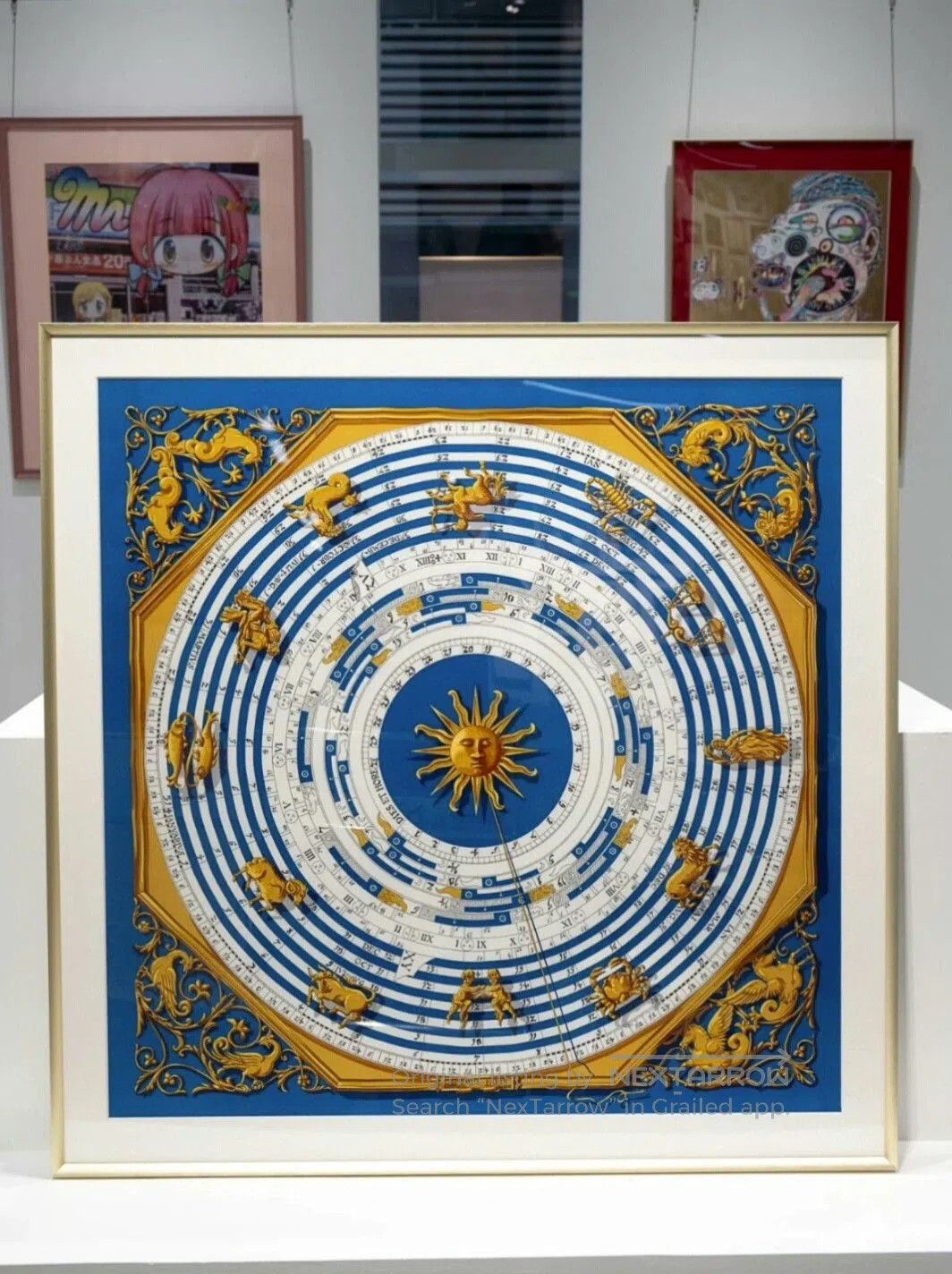 Hermes Hermes "Astrology" Silk Scarf. Size ONE SIZE - 3 Thumbnail