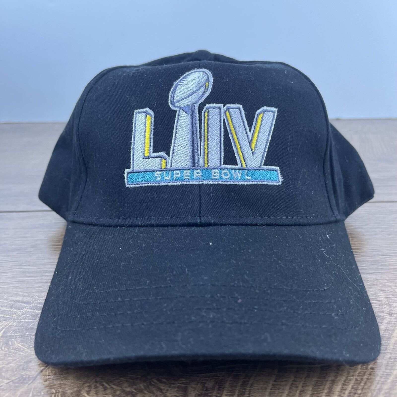 Other Super Bowl 53 Hat LIIV Hat Black Hat Adjustable NFL Black Ad Size ONE SIZE - 1 Thumbnail