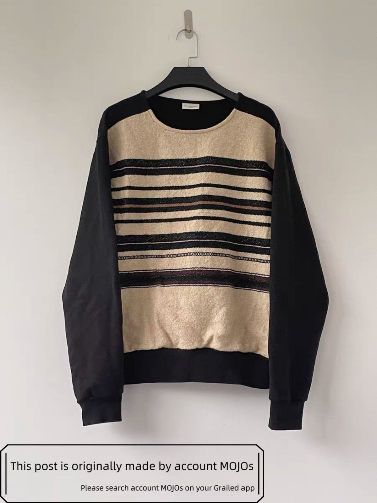 Sz S Dries Van Noten Linen Joint Knitwear mojos69