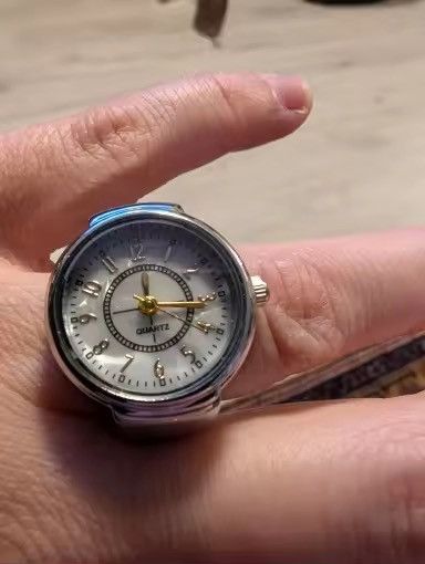 Japanese Brand Avant garde fashion watch ring retro punk hip hop Size ONE SIZE - 3 Thumbnail