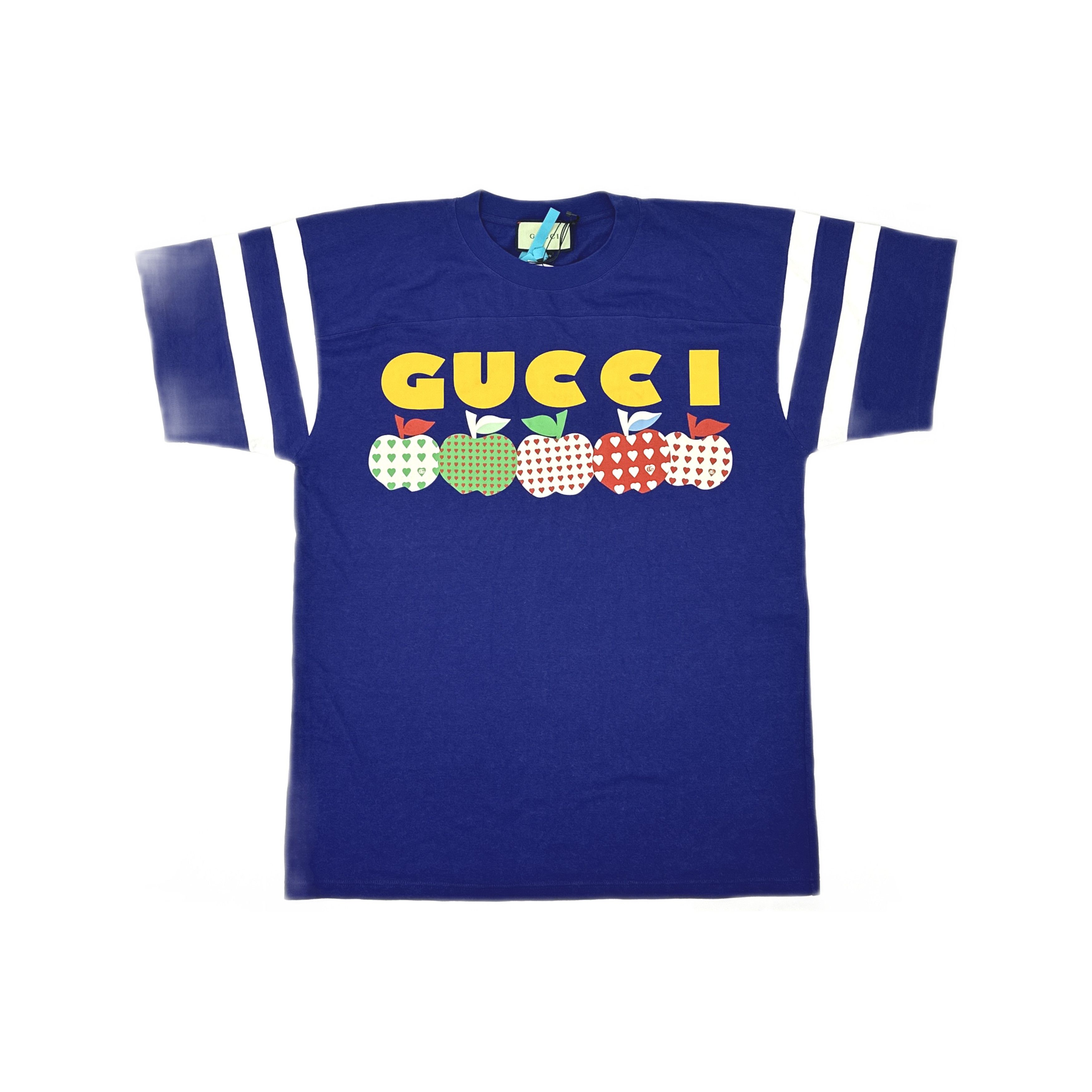 Gucci Gucci Apple Heart Print T-Shirt Size M Size US M / EU 48-50 / 2 - 1 Thumbnail