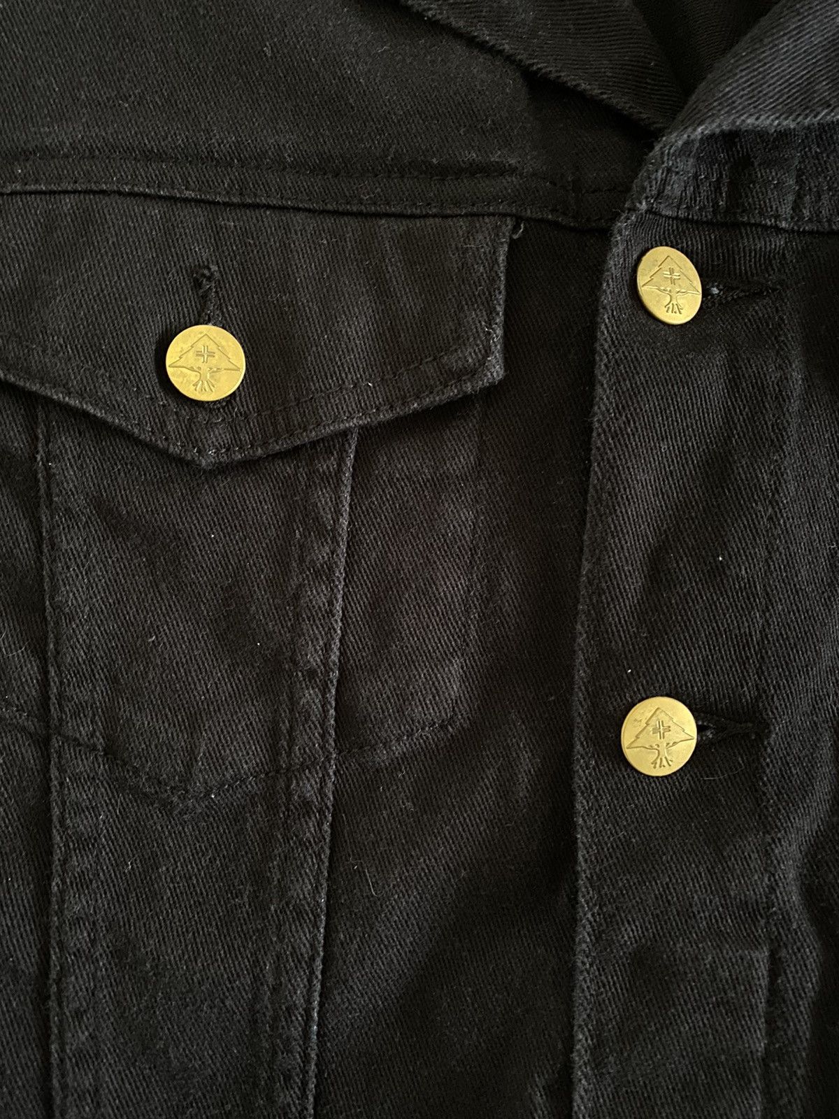 LRG LRG Black Denim Trucker Jacket Size US M / EU 48-50 / 2 - 3 Thumbnail