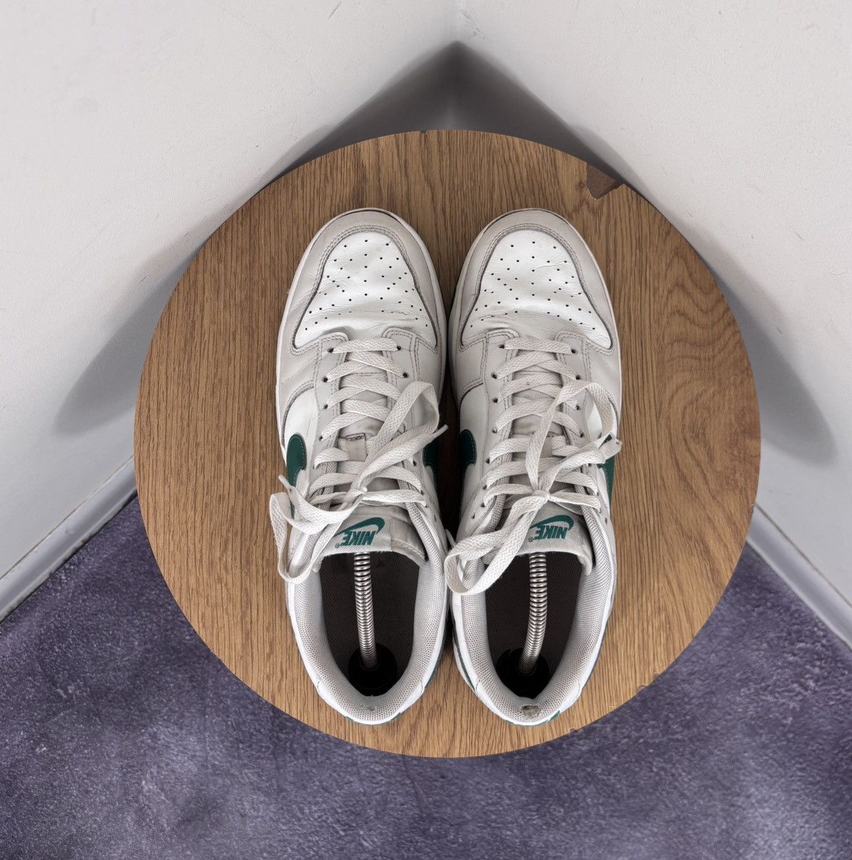 Nike Nike Dunk Low Summit White Malachite Sneakers Shoes Size US 10.5 / EU 43-44 - 15 Thumbnail
